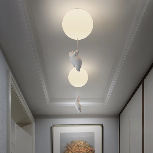 Polar Bear Pendant Light