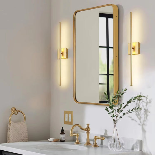 Wireless Linear Tube Wall Sconce 2Pack - Decorstly