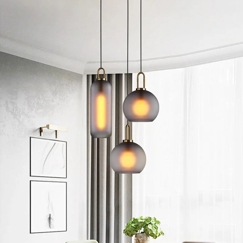 Nordic Kitchen Island Hanging Pendant Lamp