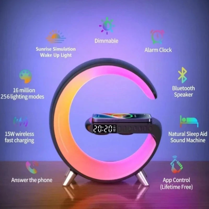 ColorfulGlow LED Smart Bedside Table Lamp