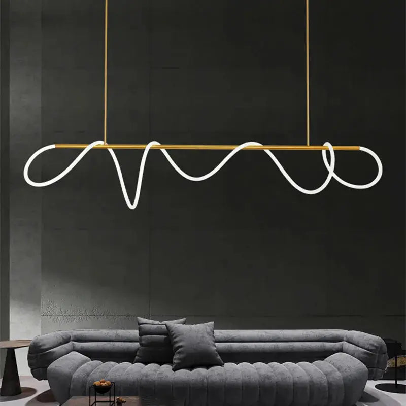 Twist Flow Chandelier - Decorstly