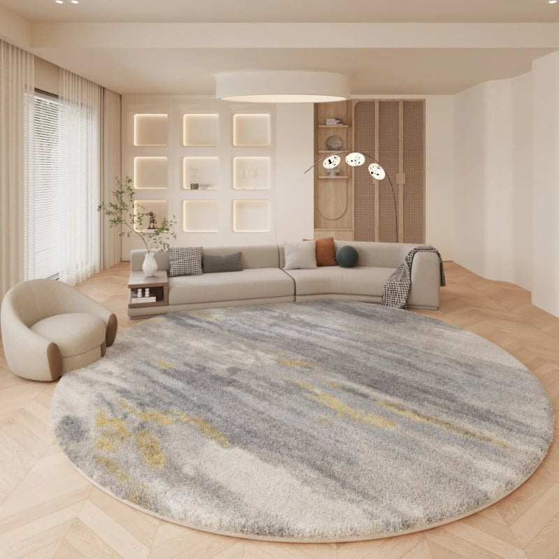 Abstract Round Carpet Rug