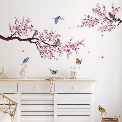 Plum Oasis Wall Decal