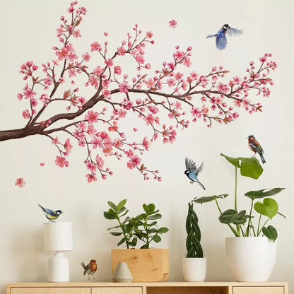 Plum Oasis Wall Decal