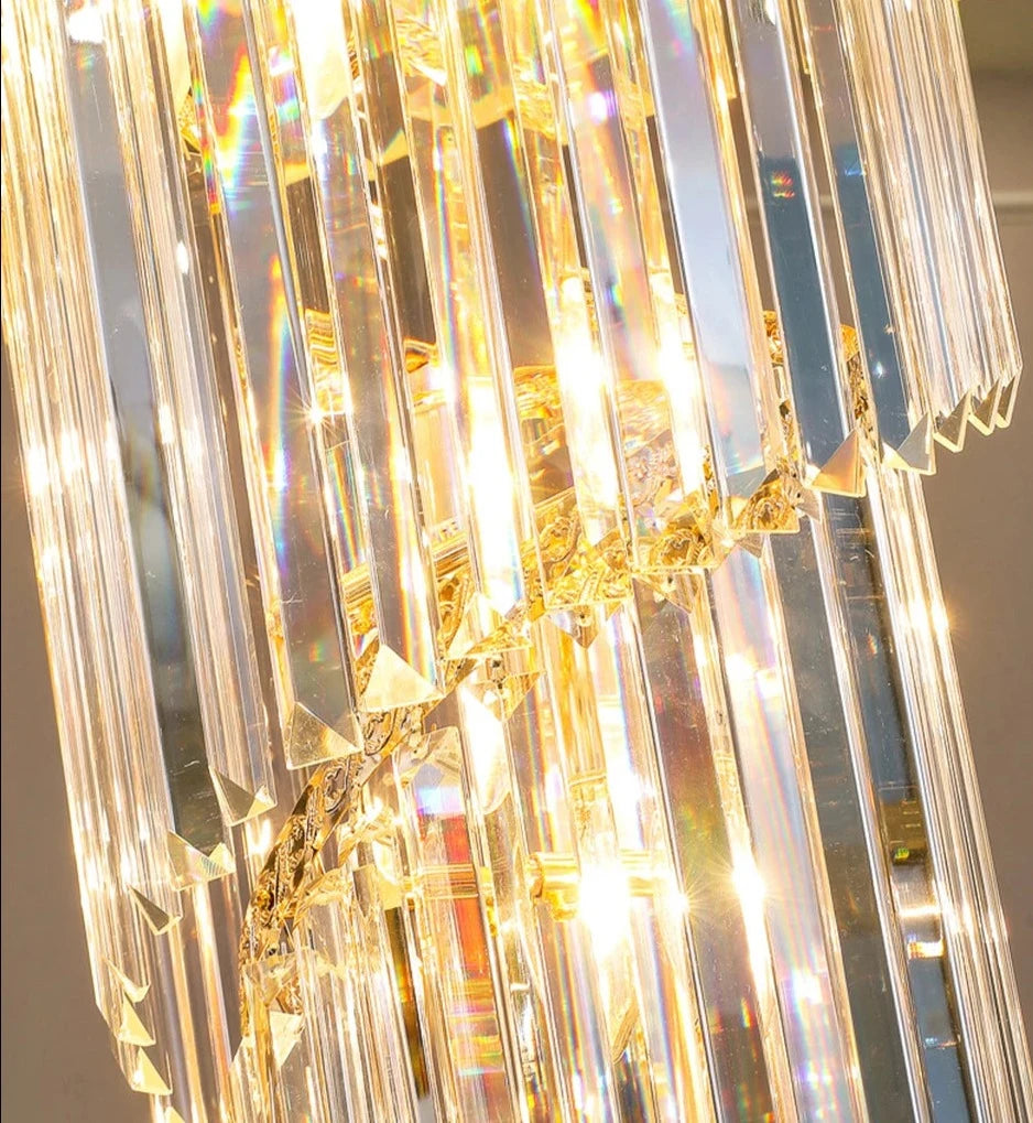 Top Long Crystal Chandelier