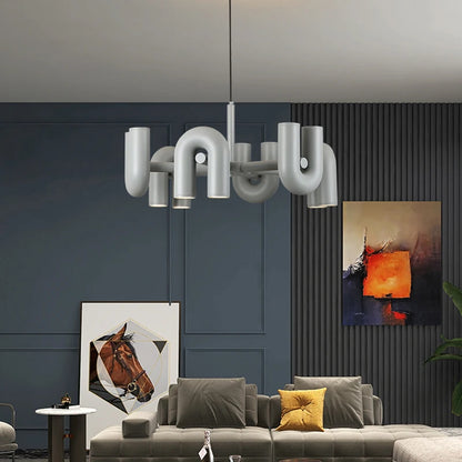 U Shape Rotatable Pendant Light