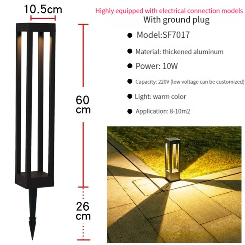 Modern LED Landscape Lamp