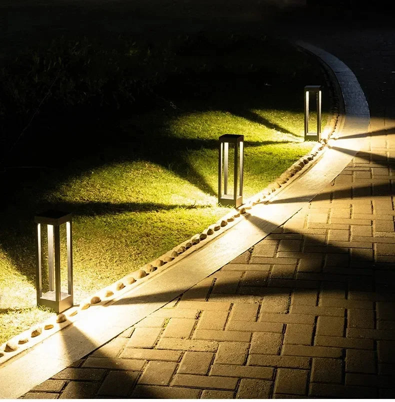 Outdoor Aluminum Pillar Landscape Bollard Lamp