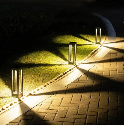 Outdoor Aluminum Pillar Landscape Bollard Lamp