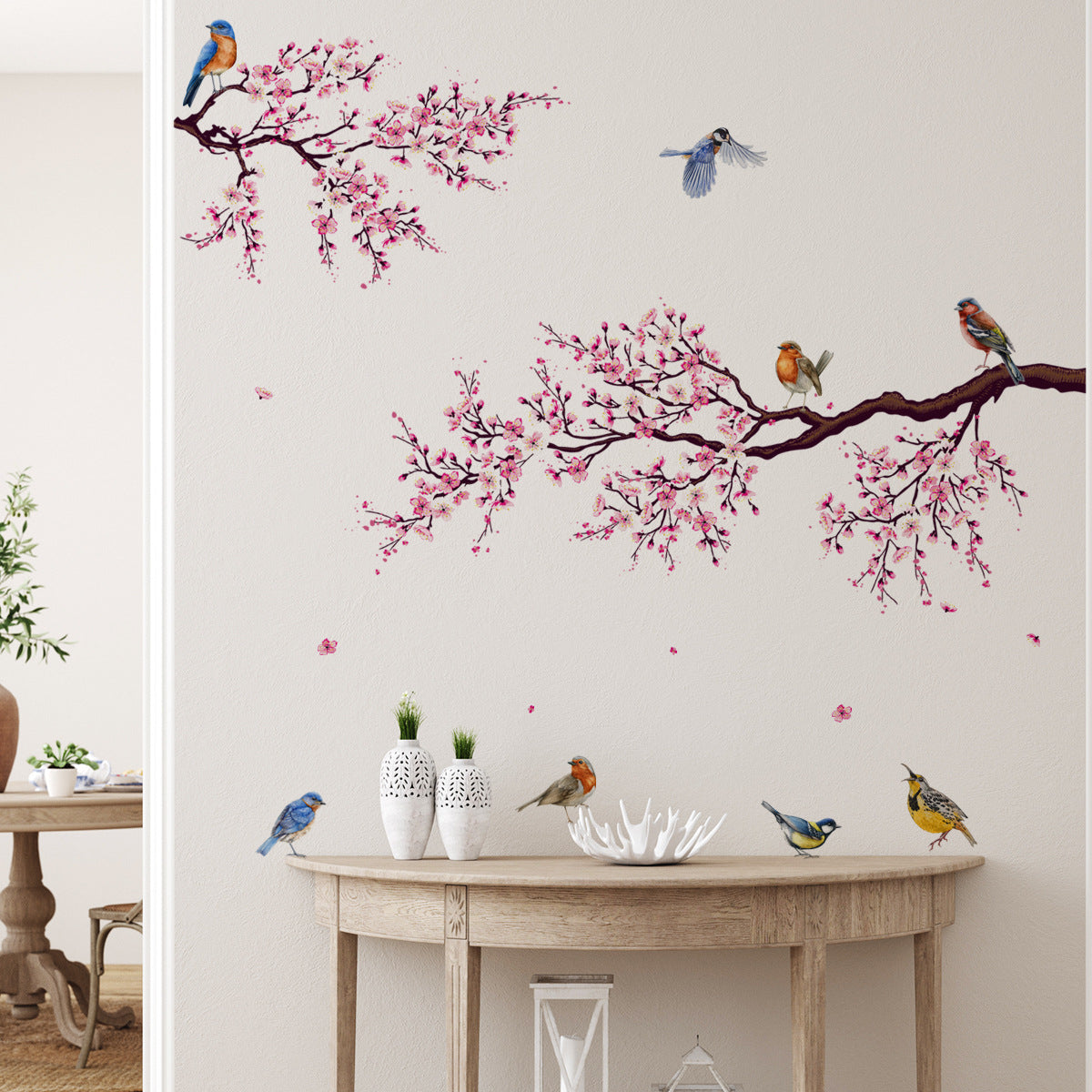 Plum Oasis Wall Decal