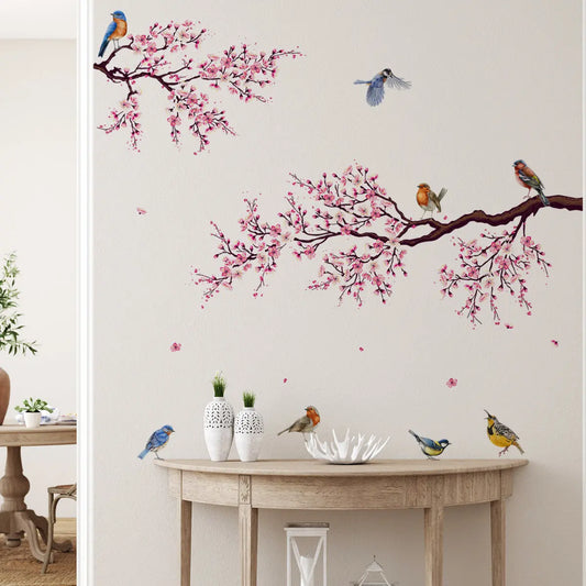 Plum Oasis Wall Decal - Decorstly