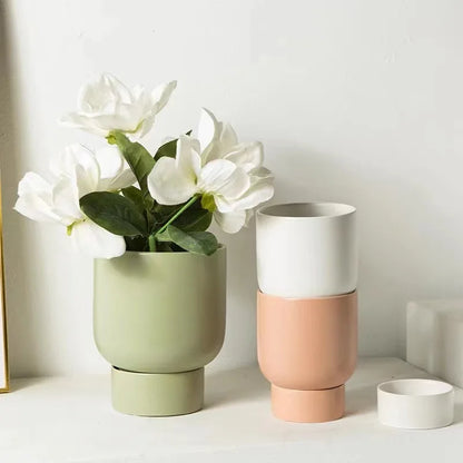 Nordic Macaron Blossom Pot