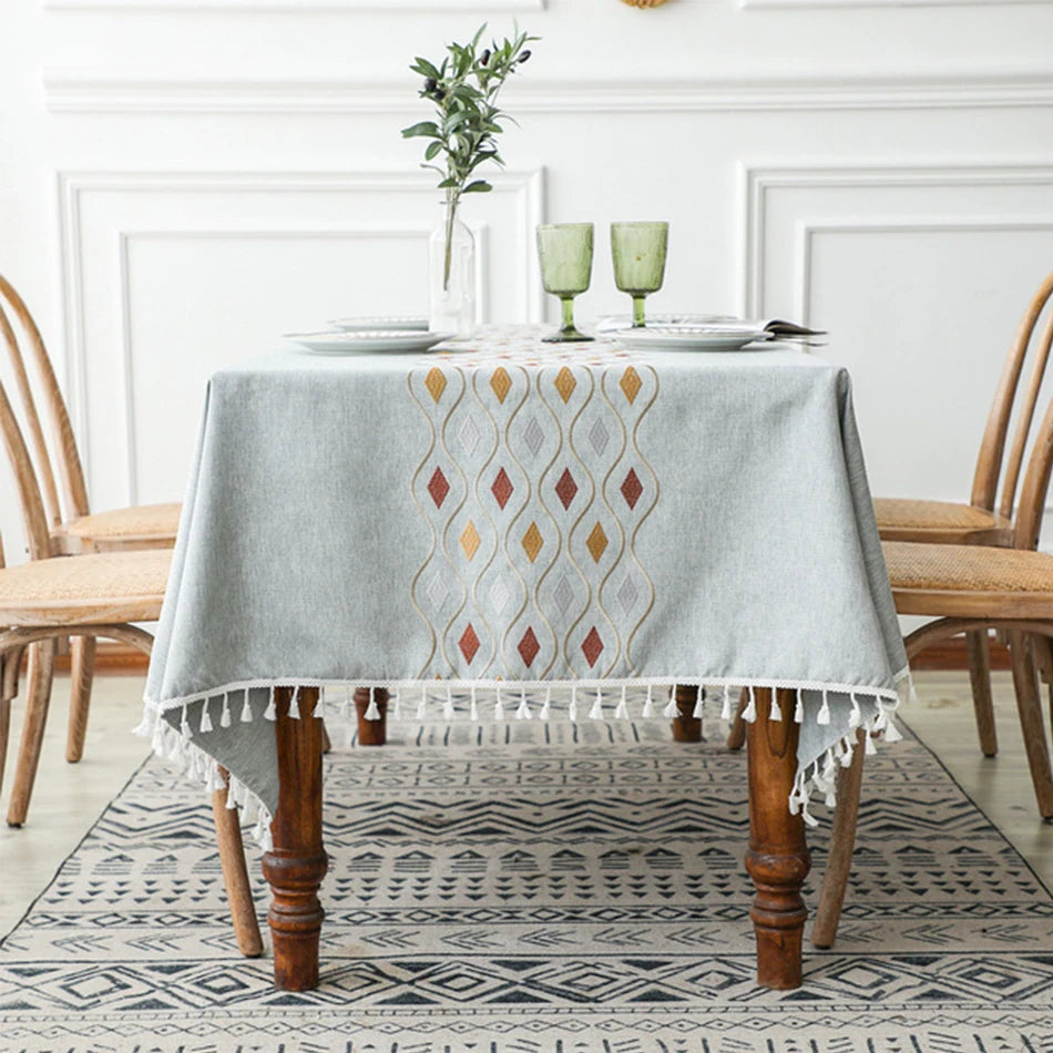 Embroidery Anglicanum Tablecloth