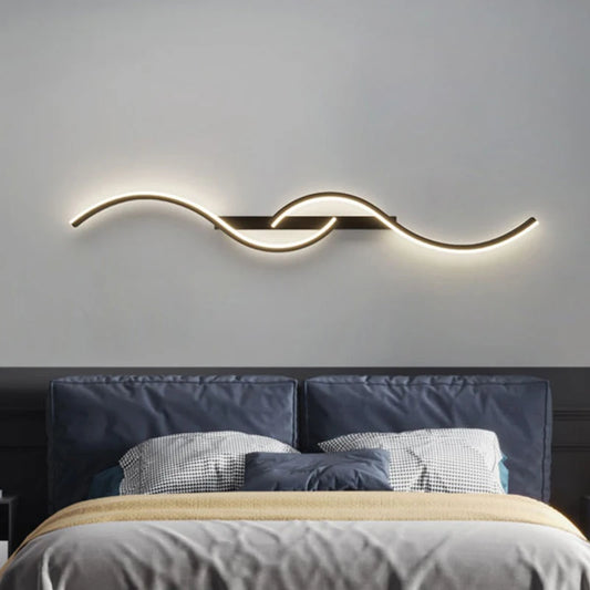 Modern Curve LED Wall Sconce