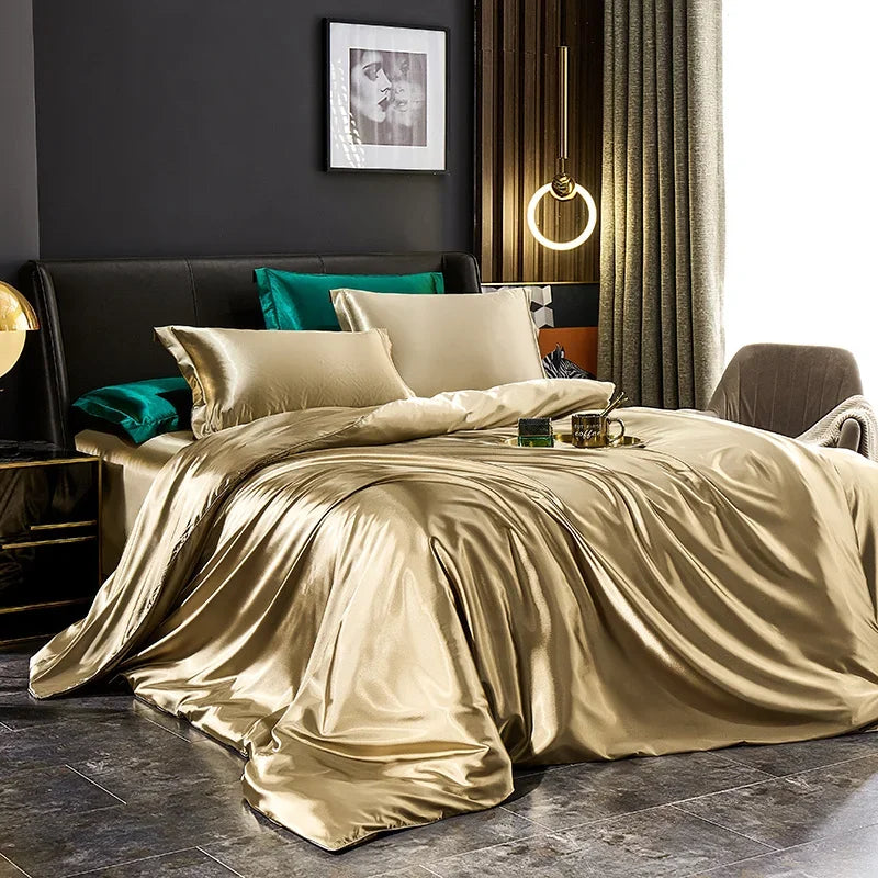 Soft and stylish ComfyGlow duvet set, designed for a comfortable and peaceful night's rest.