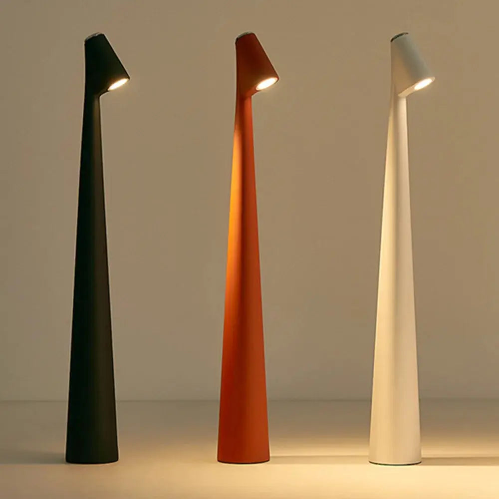 Aluminum Tall Colorful Table Lamp - Decorstly