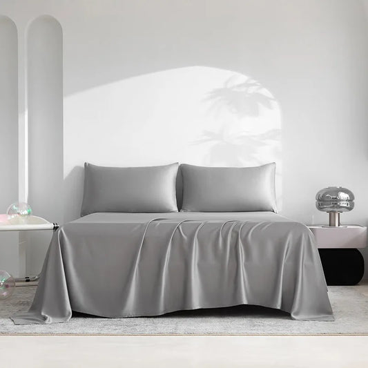 Elegant Satin Summer Bedding Set: A luxurious and stylish bedding set perfect for the summer season.