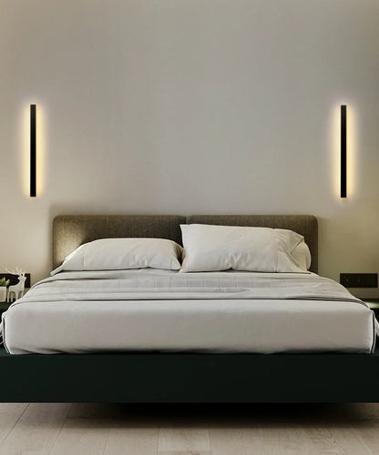 Contemporary UrbanGlow Aluminum Wall Lamp paired with modern outdoor wall lights.