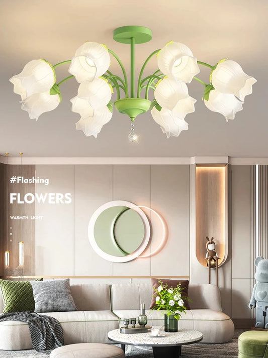Lily Flower Chandelier