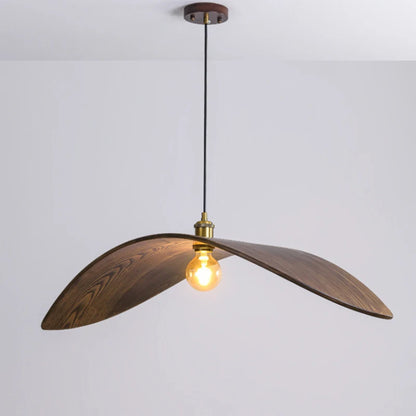 Unique Imitation Wood Pendant Light