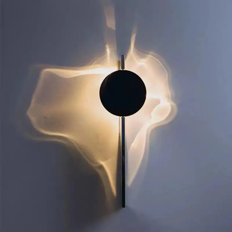 Ripple Rotating Wall Sconce — sculptural dimmable LED