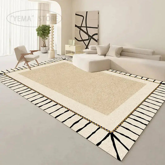 Stripe Plaid Large Carpet - Decorstly