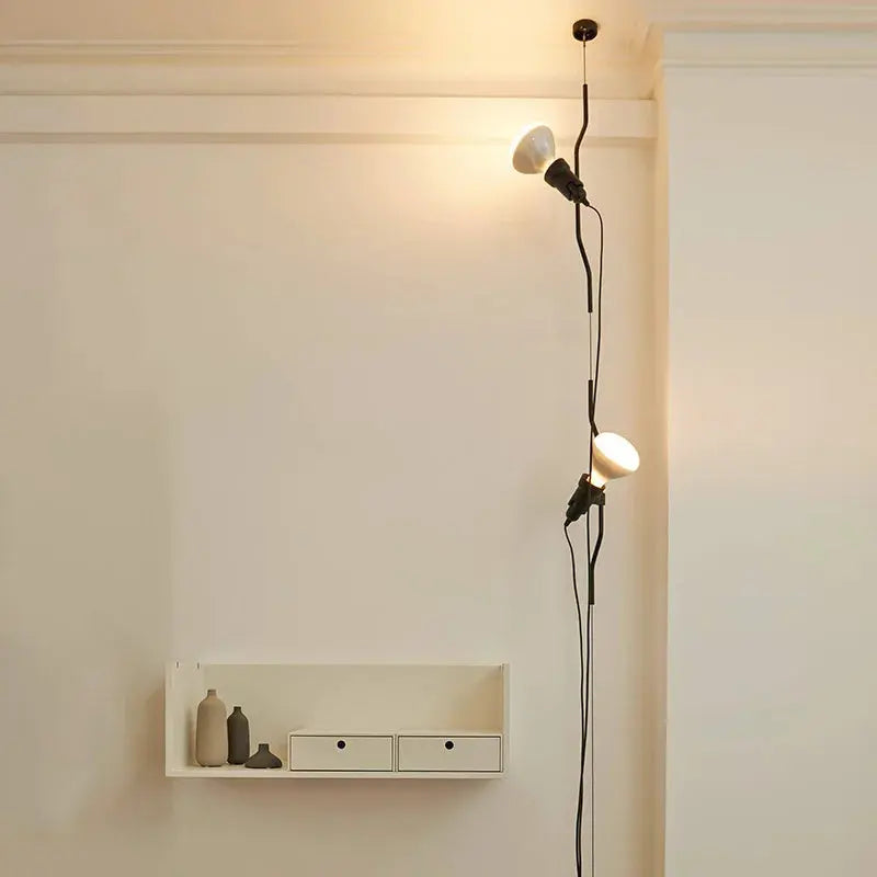 Italian Wired Pendant Lamp bold single statement pendant light