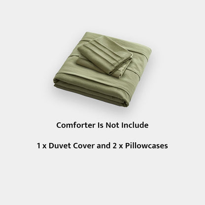 Sage Green Duvet Cover Set