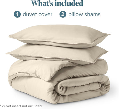 Sand Beige Duvet Cover Set