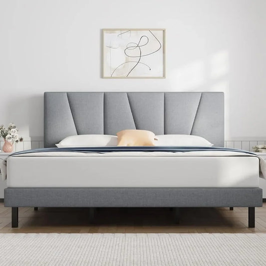 GrayRest King Bed Frame