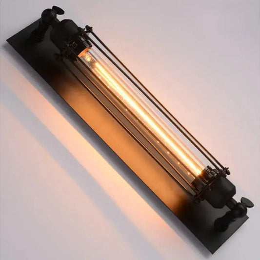 Retro Industrial Style Iron Wall Light - Decorstly