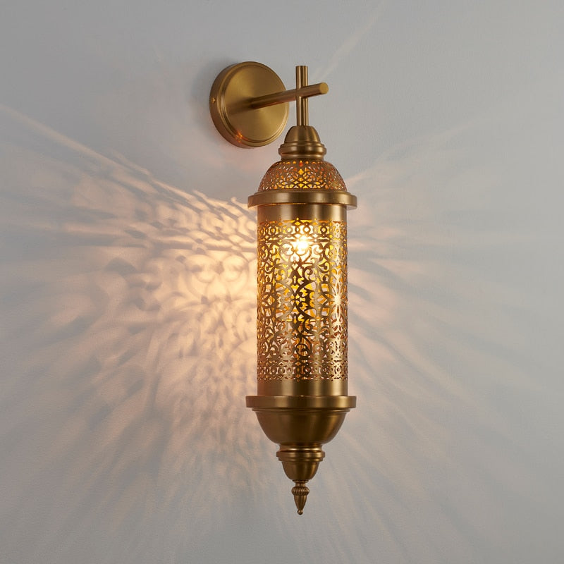 Indoor Outdoor Moroccan Wall Light Sconce
