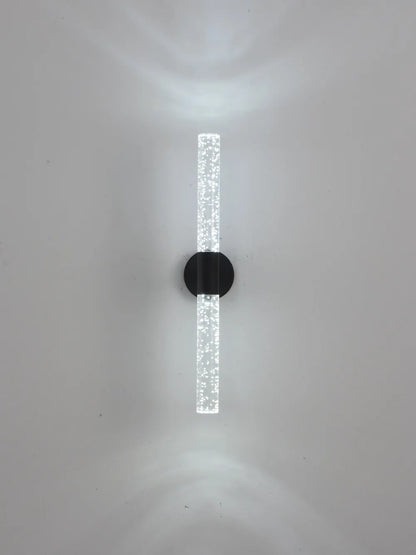 Bubbles Crystal Rod Wall Sconce