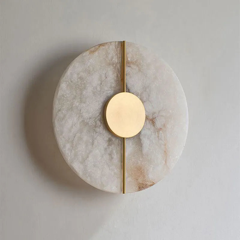 Warm Marble Wall Sconce