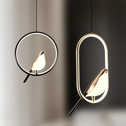 Nordic Luminary Bird Pendant Light