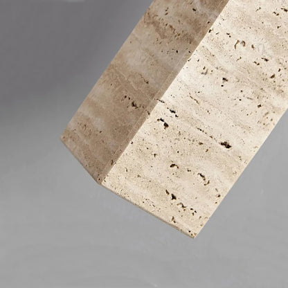 Marble Wabi-Sabi Travertine Pendant Light