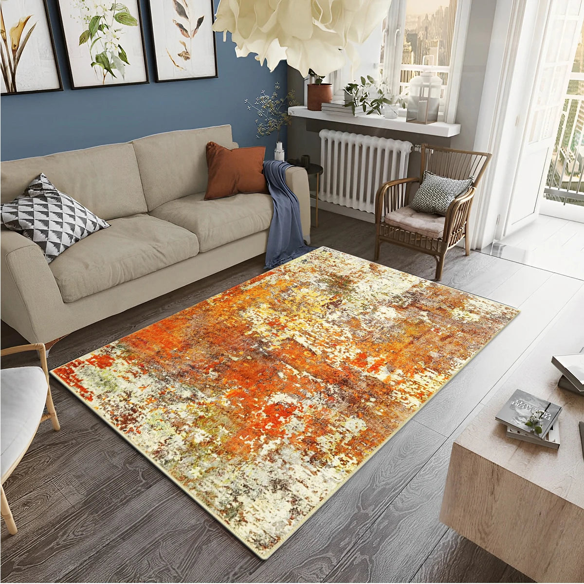 Colorful Abstract Rug