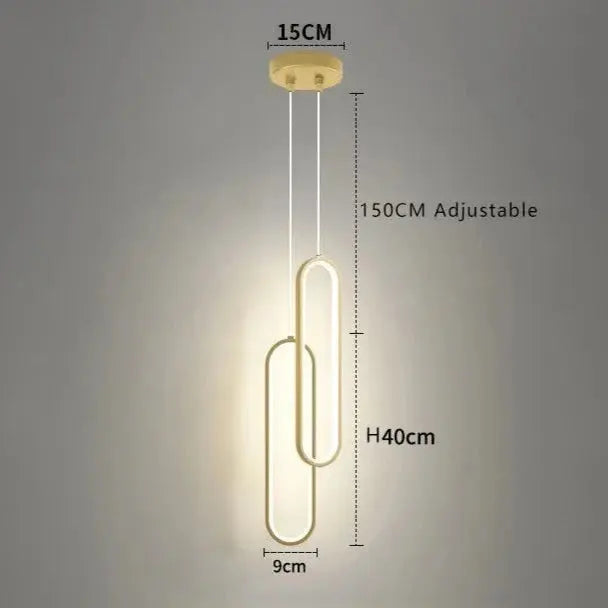 Luminance LED Pendant Light: Sleek and modern pendant light with energy-efficient LED technology.