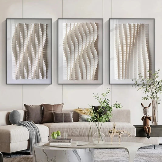3D Geometric Wall Art