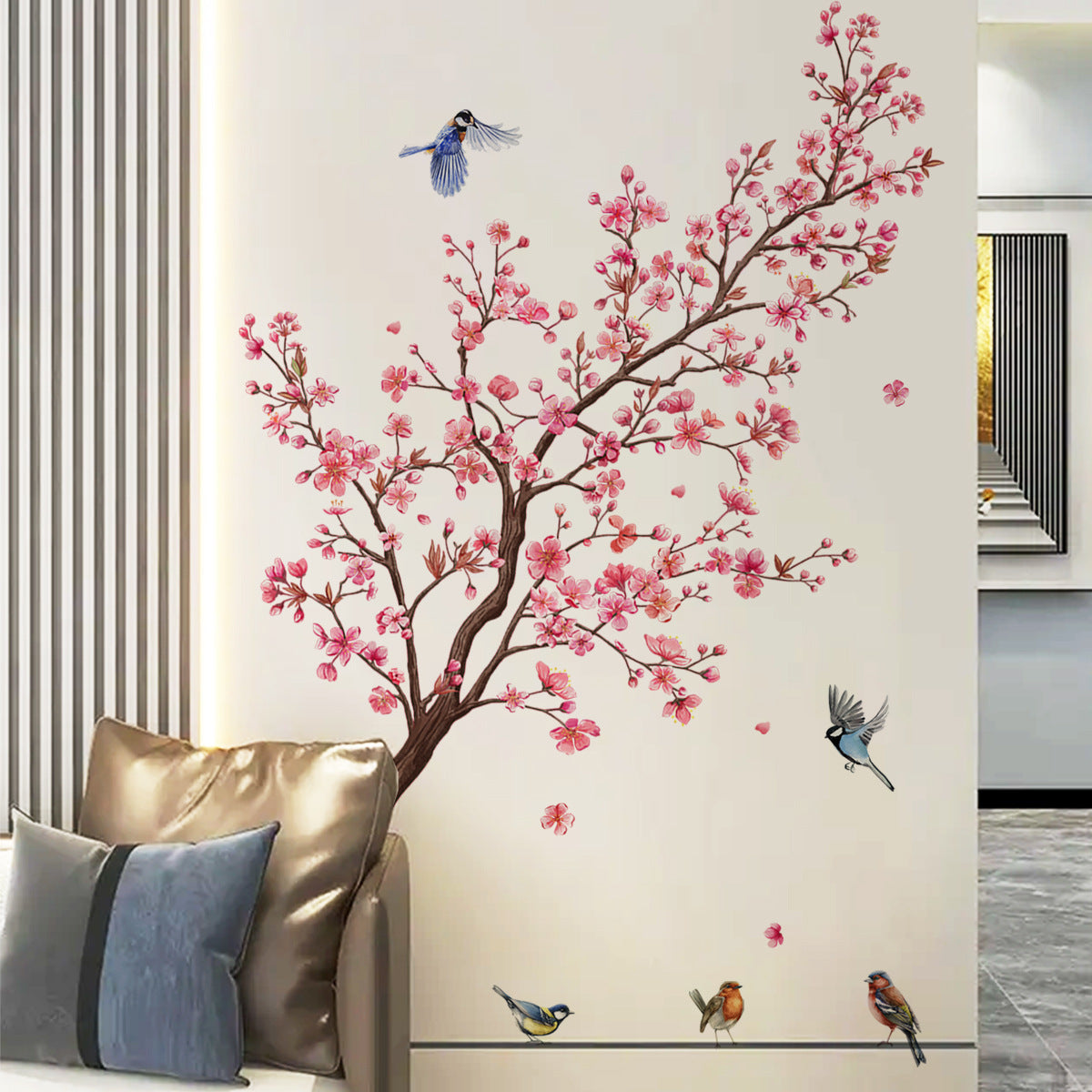 Plum Oasis Wall Decal