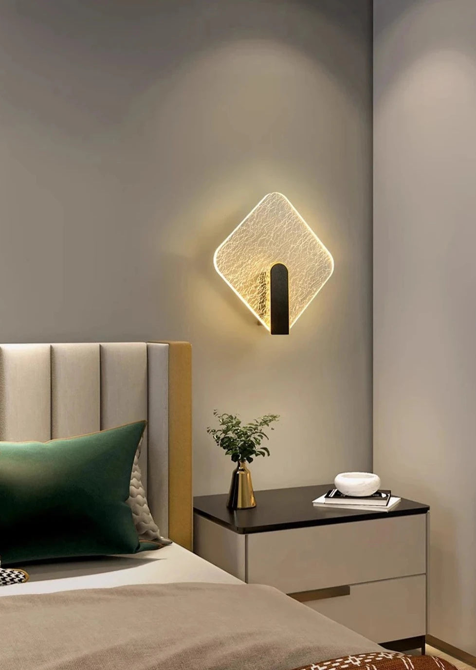 Luxury Glass Wall Lamp