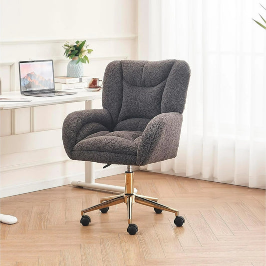 Sherpa Desk Chair Decorstly