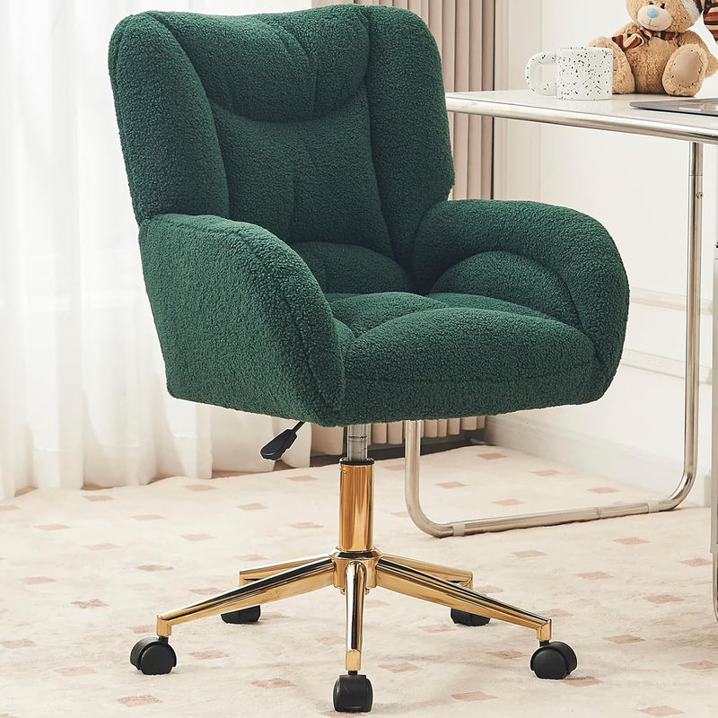 Sherpa Desk Chair Decorstly