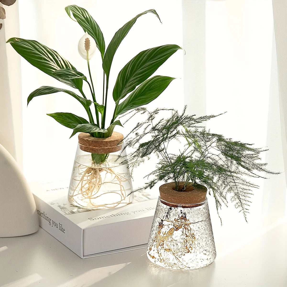 Small Glass Eclipse Vase Decorstly