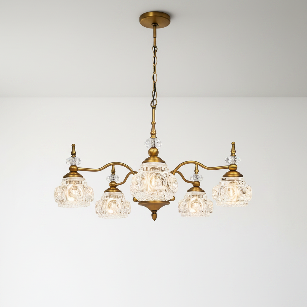 Solid Brass Chandelier