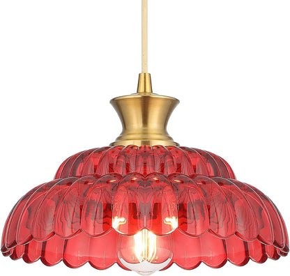 Sparkling Glass Pendant Light