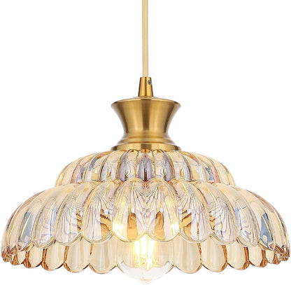 Sparkling Glass Pendant Light