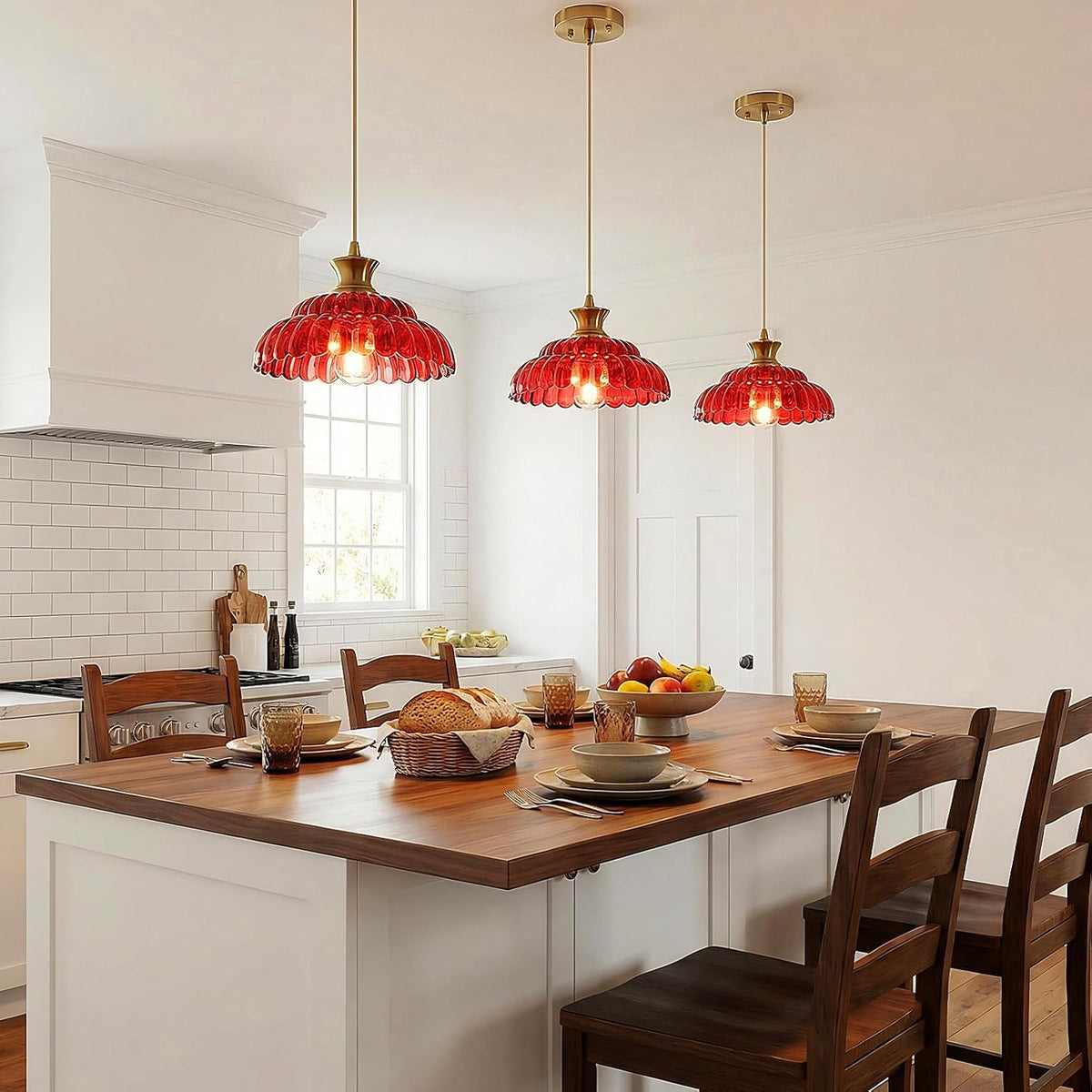 Sparkling Glass Pendant Light