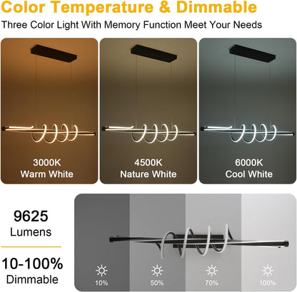 Spring LED Chandelier