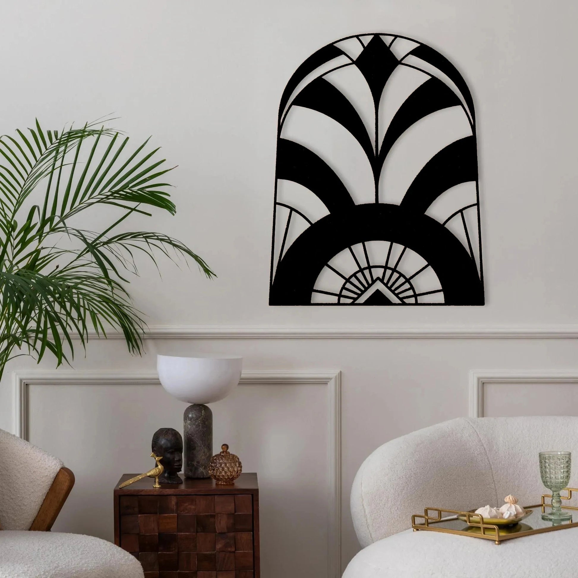 Sun Ray Metal Wall Art Decorstly